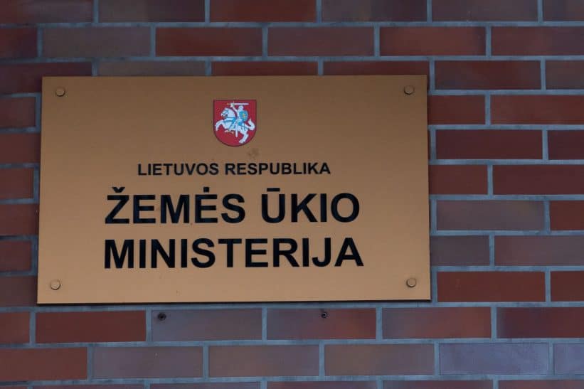 Žemės ūkio ministerija. ELTA / Dainius Labutis nuotr.