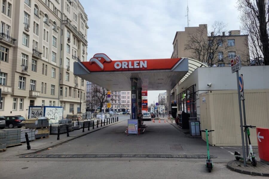 Orlen degalinė. Openverse nuotr.