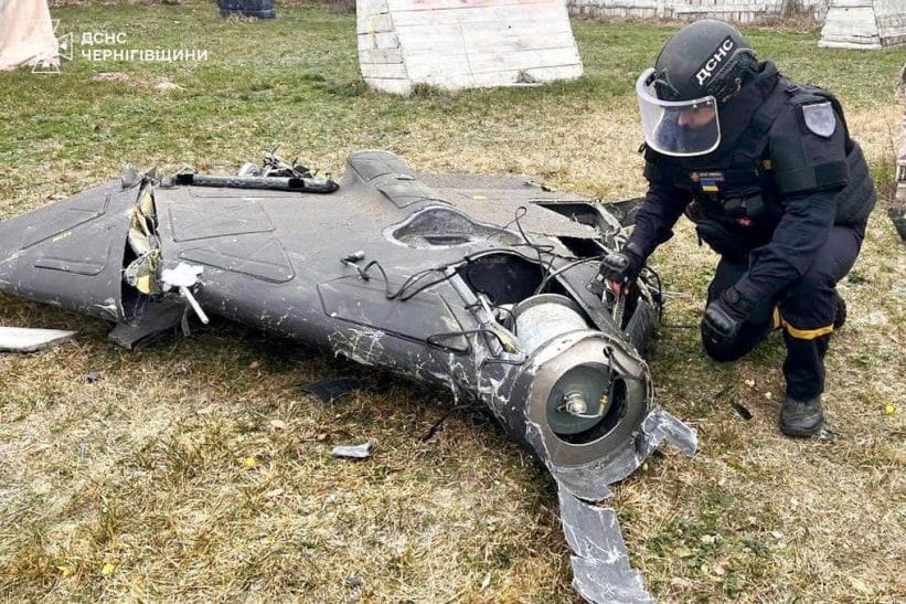 „Shahed“ dronas. Openverse nuotr.