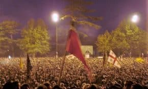 Tbilisio protestas. Openverse nuotr.