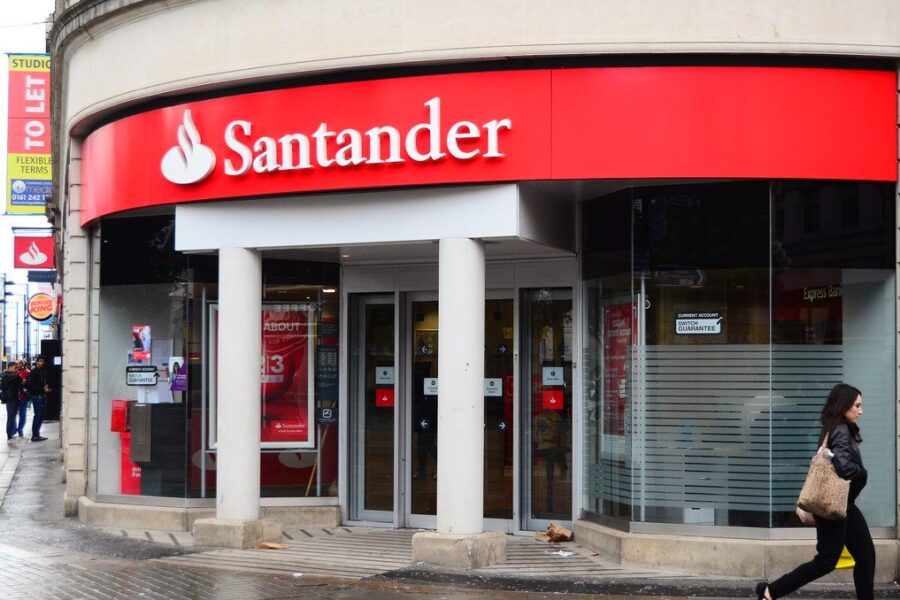 „Santander“ bankas. Openverse nuotr.