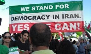 Demonstracija Irane. Openverse nuotr.