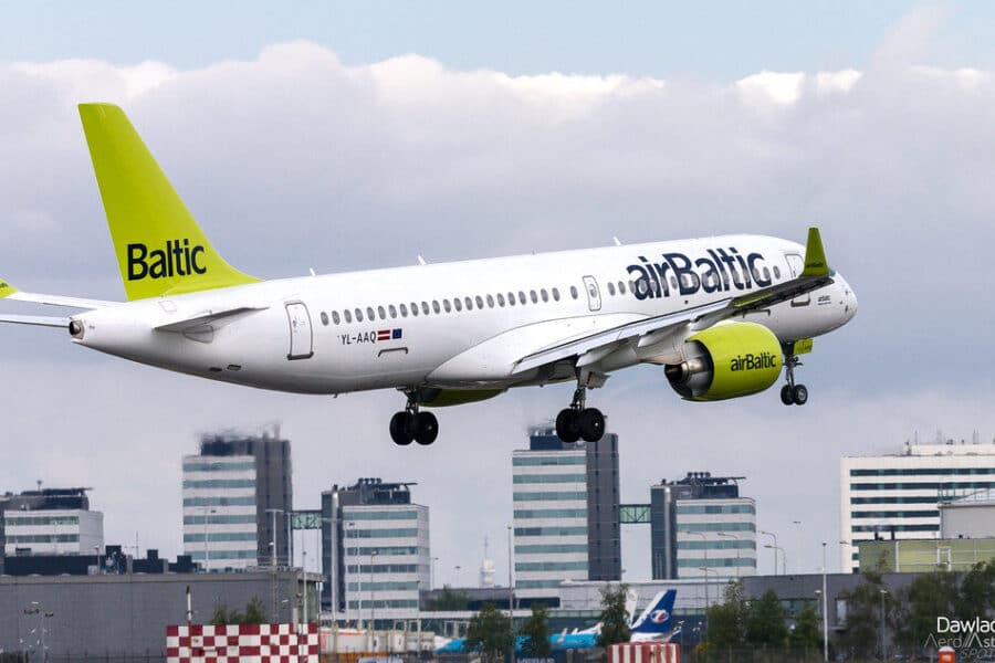 „airBaltic“ lėktuvas. Openverse nuotr.