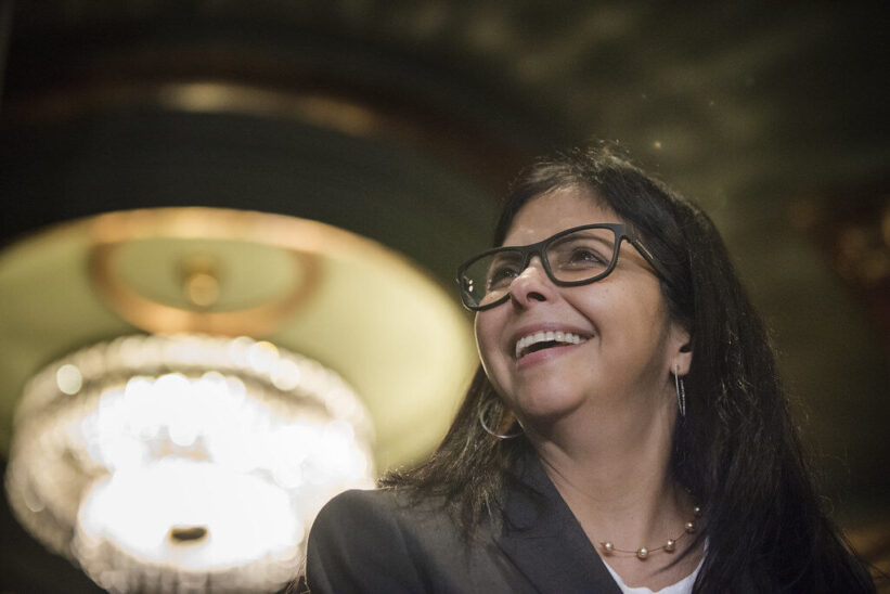 Delcy Rodríguez. Openverse nuotr.