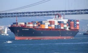 Krovininis laivas. Openverse nuotr.