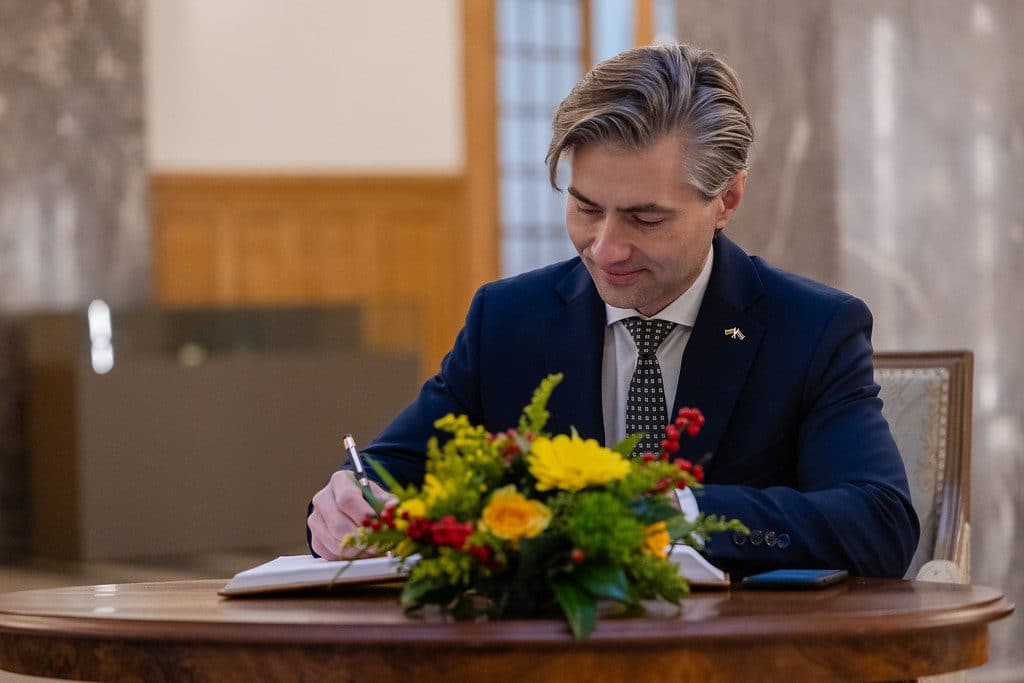 Budrys meta didelius kaltinimus Vengrijai: sankcijų stabdymas kelia labai rimtų klausimų