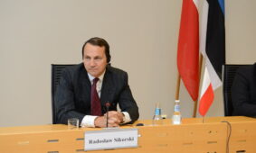 Radoslawas Sikorskis. Oenverse nuotr.