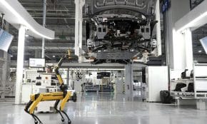 „Hyundai“ automobilių gamykla. Bendrovės nuotr.