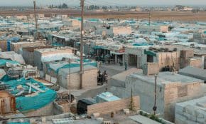 Pabėgėlių stovykla. Pexels nuotr.