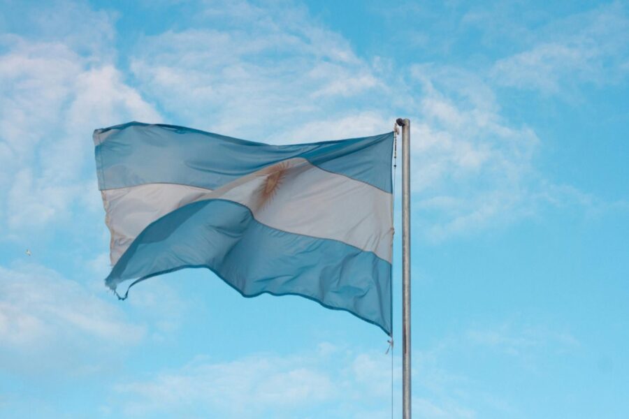 Argentinos vėliava. Pexels nuotr.
