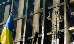 Ukrainos vėliava. Pexels nuotr.