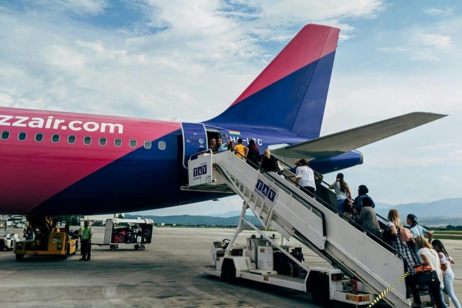 „Wizz Air“ lėktuvas. Pexels nuotr.