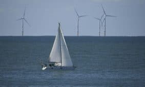 Vėjo jėgainės. Pexels nuotr.