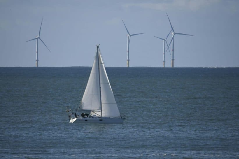 Vėjo jėgainės. Pexels nuotr.