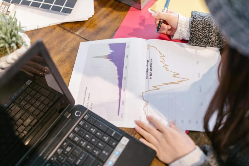 Akcijų rinka. Pexels nuotr.