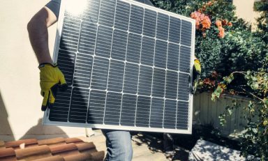 Saulės elektrinė. Pexels nuotr.