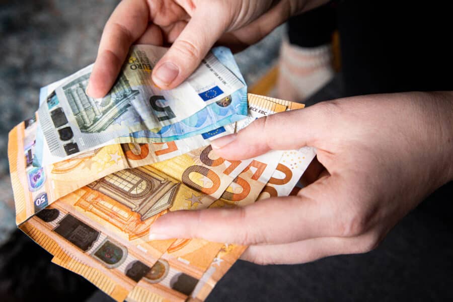 Grynieji pinigai. ELTA / Marius Morkevičius nuotr.