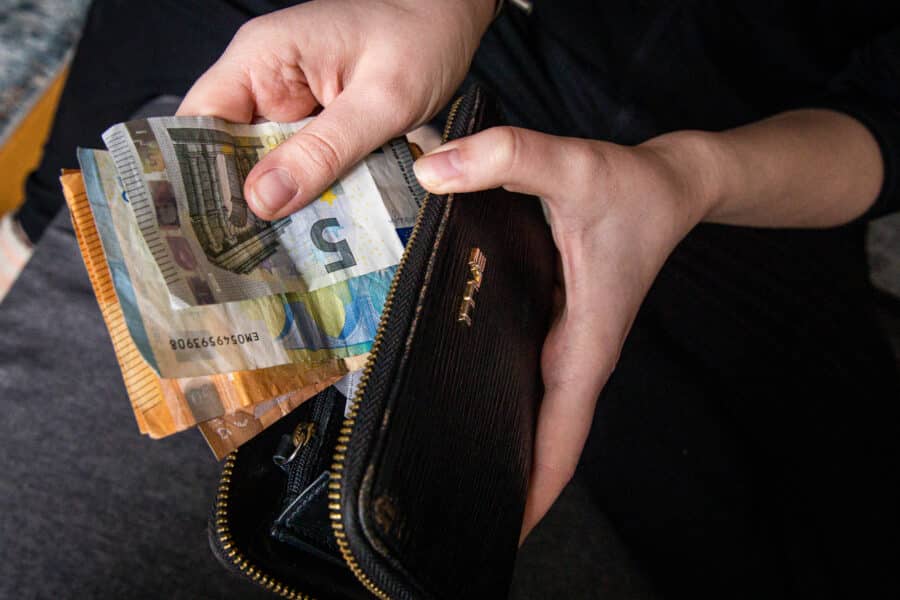 Grynieji pinigai. ELTA / Marius Morkevičius nuotr.