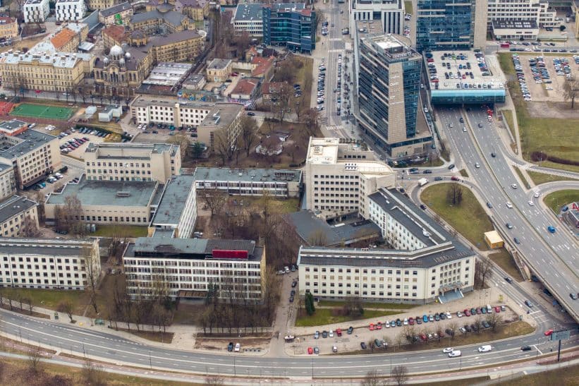 A. Goštauto gatvėje esantis administracinis kvartalas. ELTA / Andrius Ufartas nuotr.