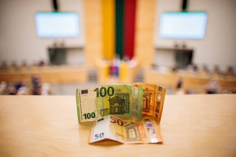 Grynieji pinigai. ELTA / Josvydas Elinskas nuotr.