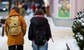 Žmonės žiemą. ELTA / Žygimantas Gedvila nuotr.