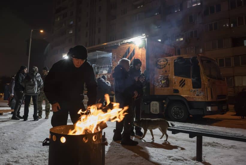Karas Ukrainoje. EPA-ELTA nuotr.