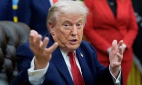 Donaldas Trumpas. EPA / Aaron Schwartz nuotr.