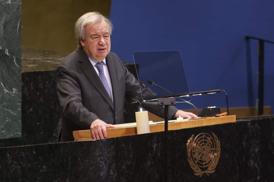 Antonio Guterresas. EPA-ELTA nuotr.