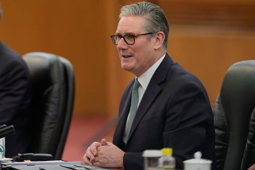 Keiras Starmeris. EPA-ELTA nuotr.