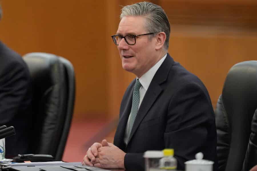 Keiras Starmeris. EPA-ELTA nuotr.