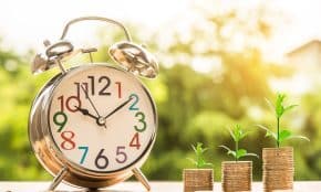 Pinigų laikrodis. Pixabay nuotr.