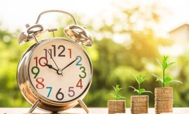 Pinigų laikrodis. Pixabay nuotr.