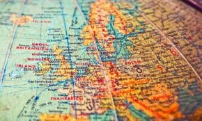 Europos žemėlapis. Pixabay nuotr.