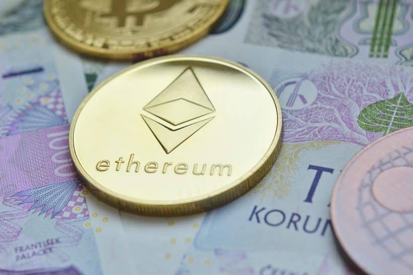 ethereum, cryptocurrency, the value of the, eth, coin, money, cryptography, currency, payments, digital, virtual, investment, market, technology, blockchain, banknotes, crown, czech republic, czechia, ethereum, ethereum, ethereum, ethereum, ethereum, eth, eth