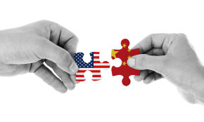 JAV ir Kinija. Pixabay nuotr.