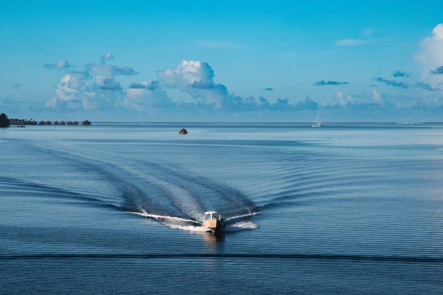 Laivas vandenyne. Pixabay nuotr.