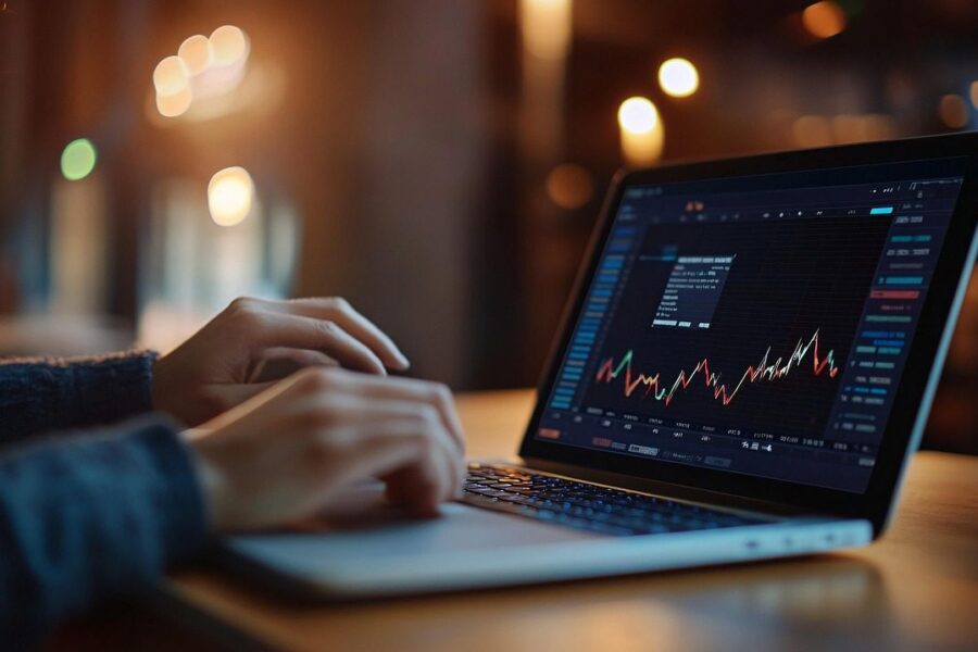 Investavimas internetu. Pixabay nuotr.