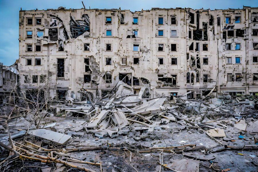 Karas Ukrainoje. Unsplash nuotr.