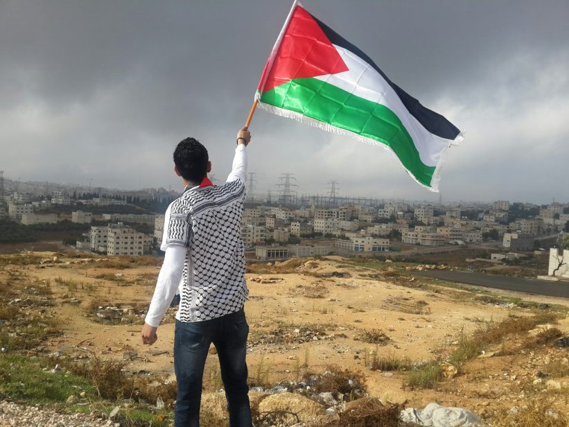 Palestinos vėliava. Unsplash nuotr.
