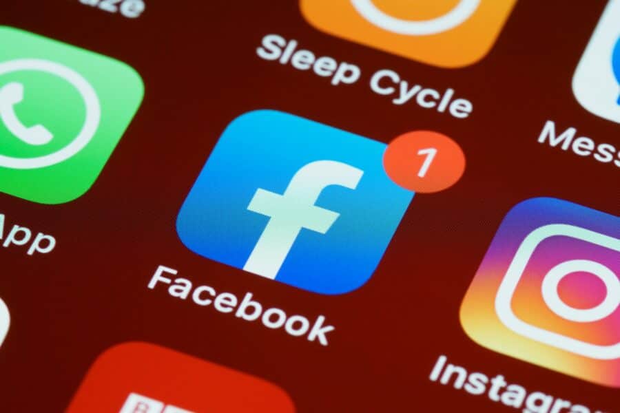 „Facebook“. Unsplash nuotr.
