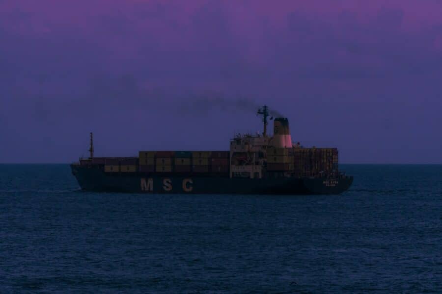 Laivas. Unsplash nuotr.