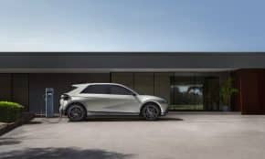 „Hyundai“ elektromobilis / Unsplash nuotr.