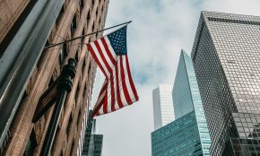 JAV vėliava. Unsplash nuotr.