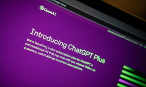 a close up of a computer screen with a purple background