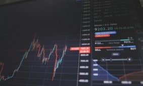 Akcijų birža. Unsplash nuotr.