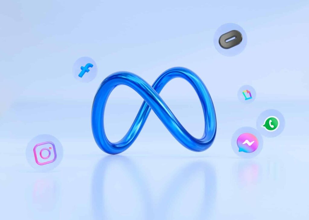 „Meta“ logotipas. Unsplash nuotr.