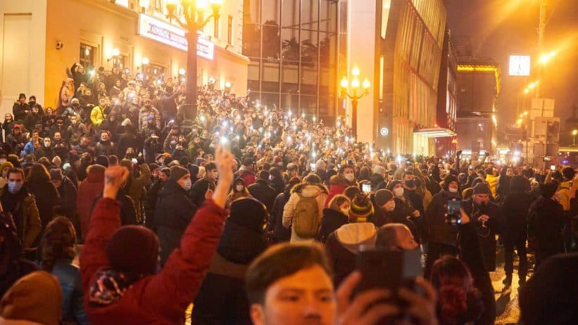 Protestas. Unsplash nuotr.