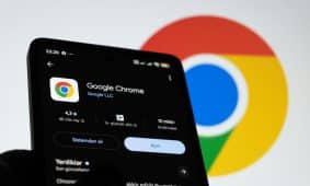 Google Chrome. Unsplash nuotr.