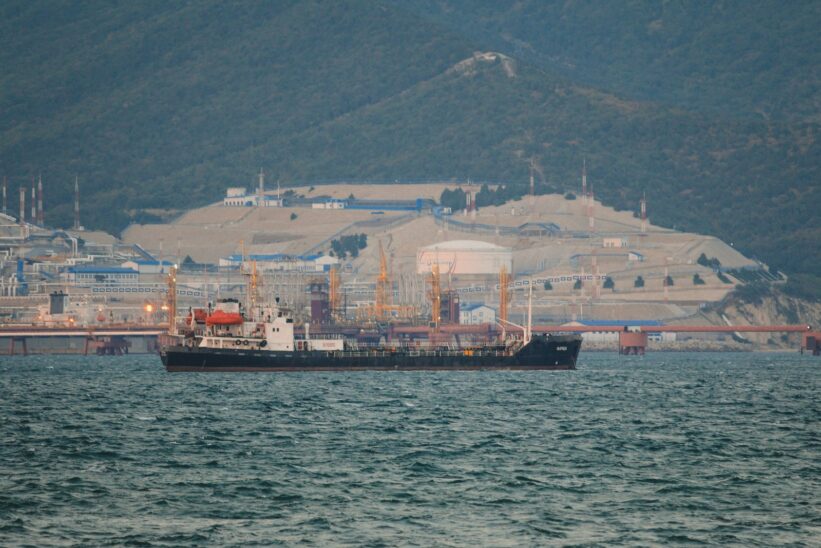 Tanklaivis. Unsplash nuotr.