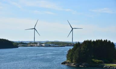 Vėjo jėgainės. Unsplash nuotr.